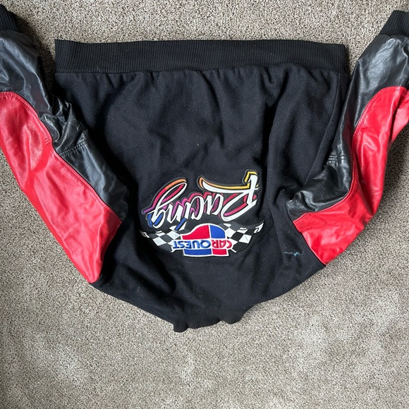 Black and Red Racing Jacket - Picture 2 of 2